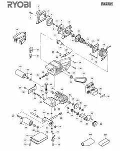 Buy A Ryobi B422 Spare part or Replacement part for Your Sanders and Fix Your Machine Today